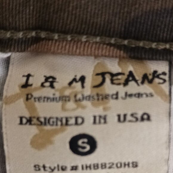 I & M Jeans, Camo Cargo Jogger Pants, Belted, Size Small, Tactical, Utility - Picture 3 of 14